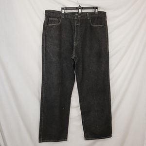 Marithe Franscios Girbaud black denim pants sz38